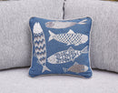Naples Beach Outdoor Right and Left-arm Facing Loveseat with Cushion (Set of 2)