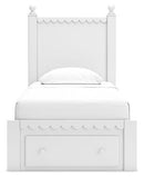 Mollviney Panel Storage Bed