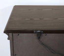 PAMPHILOS Cal.King Bed, Gray
