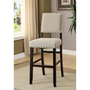 Sania II Antique Black Bar Table, Antique Black
