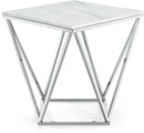 Skyler Chrome End Table image