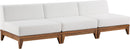 Rio Off White Waterproof Fabric Outdoor Patio Modular Sofa image