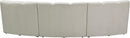 Infinity Cream Velvet 3pc. Modular Sectional