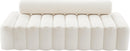 Melody Cream Velvet Sofa