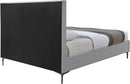 Hunter Grey Linen Queen Bed