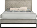 Weston Grey Stone Queen Bed (3 Boxes)