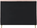 Zara Pink Velvet King Bed (3 Boxes)