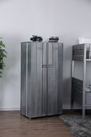 Zaheera Silver Large Locker - Star USA Furniture Inc