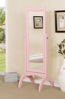 Benita Pink Standing Mirror - Star USA Furniture Inc