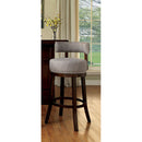 LYNSEY Dark Oak/Light Gray 29" Bar Stool - Star USA Furniture Inc
