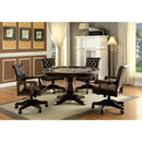 KALIA Brown, Dark Brown 5 Pc. Dining Table Set - Star USA Furniture Inc