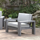 Ballyshannon Gray Arm Chair (2/CTN) - Star USA Furniture Inc