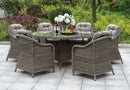 Canistota Gray 5 Pc. Round Dining Table - Star USA Furniture Inc