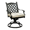 CHIARA I Tan/Bronze Swivel Rocker Chair - Star USA Furniture Inc