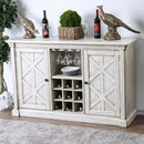 Georgia Antique White/Gray Server - Star USA Furniture Inc