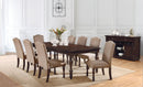 HOLCROFT Antique Cherry, Beige 6 Pc. Dining Table Set w/ Bench - Star USA Furniture Inc