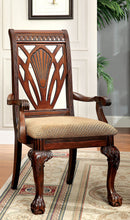 PETERSBURG I Cherry Arm Chair (2/CTN) - Star USA Furniture Inc