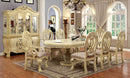 WYNDMERE Vintage White 7 Pc. Dining Table Set (2AC+4SC) - Star USA Furniture Inc