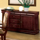 St. Nicholas I Antique Cherry Server - Star USA Furniture Inc