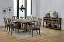 Benllech Brown Cherry Dining Table - Star USA Furniture Inc