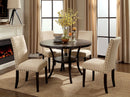 Kaitlin Light Walnut Round Dining Table - Star USA Furniture Inc
