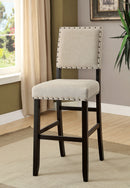 Sania II Antique Black Bar Chair (2/CTN) - Star USA Furniture Inc
