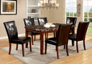 ELMORE Antique Oak 6 Pc. Dining Table Set w/ Bench - Star USA Furniture Inc