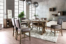 Irving Rustic Oak Counter Ht. Table - Star USA Furniture Inc
