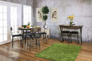 Mullane Weathered Gray 5 Pc. Round Dining Table Set - Star USA Furniture Inc