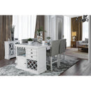 Sutton Antique White 5 Pc. Dining Table Set - Star USA Furniture Inc