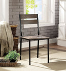 Meade Antique Brown Side Chair (2/CTN) - Star USA Furniture Inc