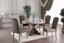 Bridgen Natural 5 Pc. Round Dining Table Set - Star USA Furniture Inc