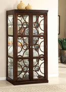 Woodmont Walnut Curio - Star USA Furniture Inc