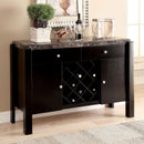 GRANDSTONE I Black Server - Star USA Furniture Inc