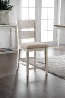 Brigidii White Counter Ht. Side Chair (2/CTN) - Star USA Furniture Inc