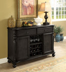Kathryn Dark Gray Server, Dark Gray - Star USA Furniture Inc