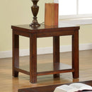 ESTELL Dark Cherry End Table, Cherry - Star USA Furniture Inc