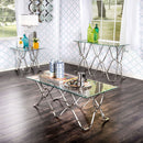 VADOR Chrome Coffee Table - Star USA Furniture Inc