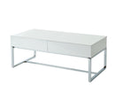 Juni White Coffee Table - Star USA Furniture Inc