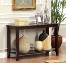 Townsend III Dark Cherry Mosaic-Insert Sofa Table - Star USA Furniture Inc