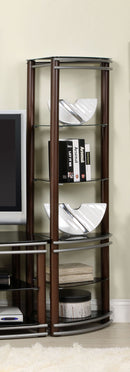Silver Creek Brown/Silver 2 Pc. Pier Shelves (1 Pair) - Star USA Furniture Inc