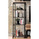 Kebbyll Antique Black/Natural Tone Pier Cabinet - Star USA Furniture Inc