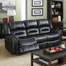 FREDERICK Black Sofa - Star USA Furniture Inc