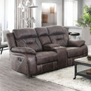 Flint Brown Love Seat - Star USA Furniture Inc