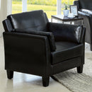 Pierre Black Chair, Black (K/D) - Star USA Furniture Inc