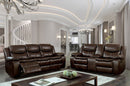 Pollux Brown Sofa + Love Seat - Star USA Furniture Inc