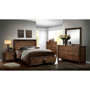 ELKTON Oak 4 Pc. Queen Bedroom Set - Star USA Furniture Inc