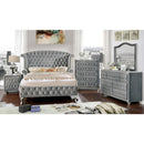 Alzir Gray 5 Pc. Queen Bedroom Set w/ Chest - Star USA Furniture Inc