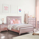Ariston Rose Pink Twin Bed - Star USA Furniture Inc