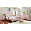 Ariston Rose Gold 4 Pc. Queen Bedroom Set - Star USA Furniture Inc